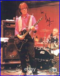 Bill Wyman Signed Autograph 8x10 Photo The Rolling Stones Guitarist Beckett COA