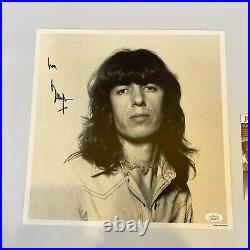 Bill Wyman Signed Autographed 10x10 Photo With JSA COA The Rolling Stones