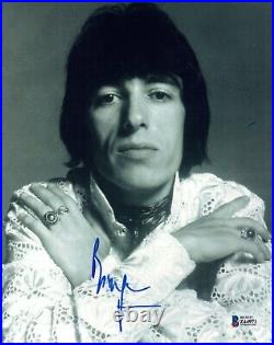 Bill Wyman Signed Autographed 8x10 Photo The Rolling Stones Beckett BAS COA