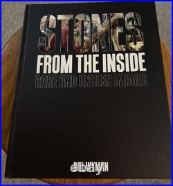 Bill Wyman Signed Autographed Book The Rolling Stones From The Inside /COA