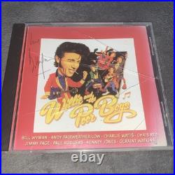 Bill Wyman Signed CD Willie And The Poor Boys Rolling Stones