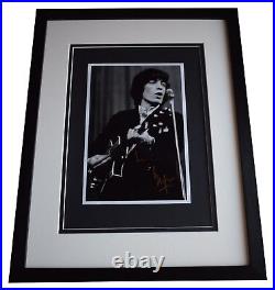 Bill Wyman Signed Framed Autograph 16x12 photo display Rolling Stones Music COA