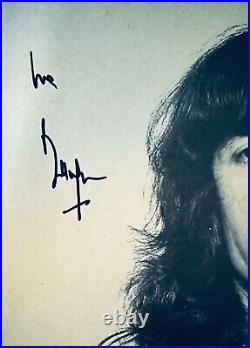 Bill Wyman Signed JSA Cert. RARE PHOTO. 10x10 Vintage. The Rolling Stones Bassist