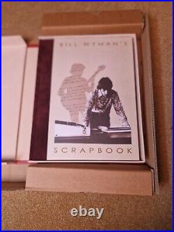 Bill Wyman's Scrapbook 2013 Ltd Edition No. 102 Signed 10 Pic Rolling Stones