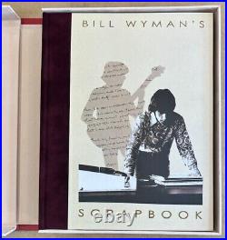 Bill Wyman's Scrapbook 2013 Ltd Edition No. 3 Signed 10 Pic Disc Rolling Stones