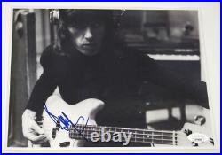 Bill Wyman signed 8x10 Photo ROLLING STONES Autographed Bass Guitarist JSA COA