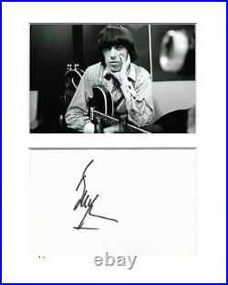 Bill Wyman the rolling stones genuine authentic signed autograph display AFTAL