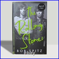 Bob Spitz The Rolling Stones Exclusively Signed First Edition Hardback