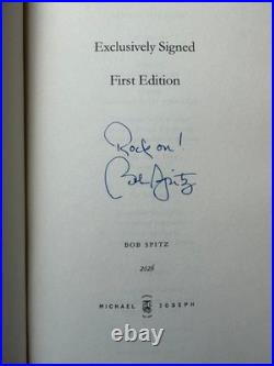 Bob Spitz The Rolling Stones Exclusively Signed First Edition Hardback
