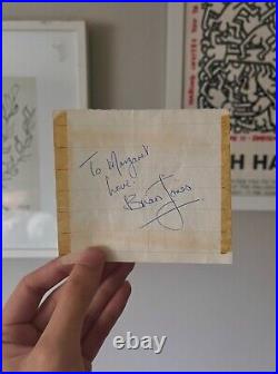 Brian Jones (Rolling Stones) Autographed Cut