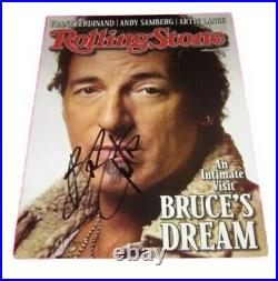 Bruce Springsteen Autographed Signed Rolling Stone Magazine Proof