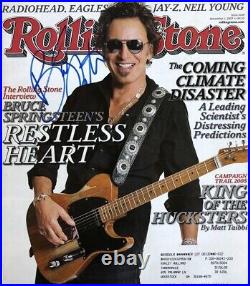 Bruce Springsteen-Signed Rolling Stones Magazine