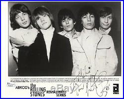 CHARLIE WATTS HAND SIGNED 8x10 PHOTO ROLLING STONES TO MIKE JSA