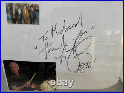 CHARLIE WATTS HAND SIGNED 8x10 PHOTO THE ROLLING STONES