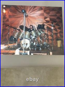 CHARLIE WATTS HAND SIGNED 8x10 PHOTO THE ROLLING STONES