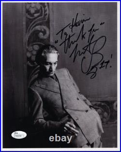 CHARLIE WATTS HAND SIGNED 8x10 PHOTO THE ROLLING STONES TO KEVIN JSA