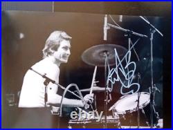 CHARLIE WATTS ROLLING STONES Genuine signed 10X8 PHOTO World's BEST ROCK BAND