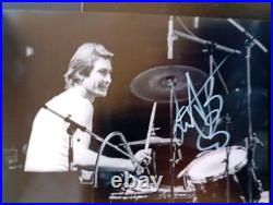 CHARLIE WATTS ROLLING STONES Genuine signed 10X8 PHOTO World's BEST ROCK BAND