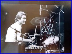 CHARLIE WATTS ROLLING STONES Genuine signed 10X8 PHOTO World's BEST ROCK BAND
