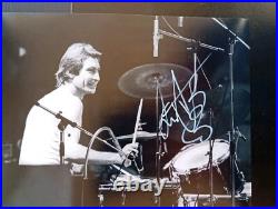 CHARLIE WATTS ROLLING STONES Genuine signed 10X8 PHOTO World's BEST ROCK BAND