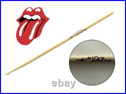 CHARLIE WATTS SIGNED AUTOGRAPH DRUMSTICK THE ROLLING STONES TATTOO YOU With JSA