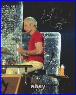 CHARLIE WATTS Signed 10x8 Photo THE ROLLING STONES COA