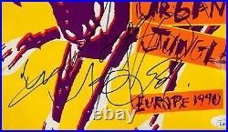 CHARLIE WATTS Signed Autograph ROLLING STONES Tour Program JSA 1990 EUROPE TOUR