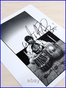 CHARLIE WATTS signed 8x10 photo ROLLING STONES Beggars BLEED Sticky EXILE coa CHARLIE WATTS signed 8x10 photo ROLLING STONES Beggars BLEED Sticky EXILE coa