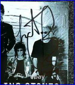 CHARLIE WATTS signed autographed Stripped CD booklet The Rolling Stones drummer