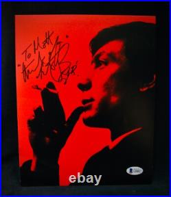 CHARLIE WATTSAutographed 8x10 Photograph with BECKETT COAThe Rolling Stones