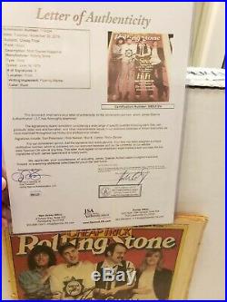 CHEAP TRICK Autographed Rolling Stone Magazine. By All 4. JSA
