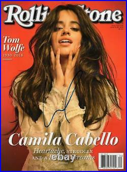 Camila Cabello Signed Rolling Stone Magazine COA