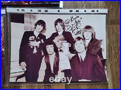 Charlie Watts 3 x autographs autograph Rolling Stones original signed 20x30