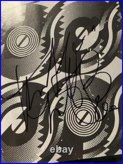 Charlie Watts AUTOGRAPH SIGNED Rolling Stones Vinyl Record Steel Wheels