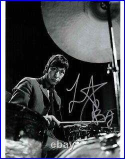 Charlie Watts Autographed Signed 8 X 10 Photo With COA The Rolling Stones