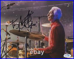 Charlie Watts Autographed Signed 8x10 Photo Rolling Stones ACOA RACC