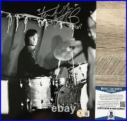 Charlie Watts Autographed Signed ROLLING STONES Drummer Signed 8x10 Photo #2 BAS