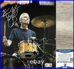 Charlie Watts Autographed Signed ROLLING STONES Drummer Signed 8x10 Photo #3 BAS