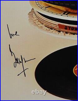 Charlie Watts Bill Wyman The Rolling Stones Signed Autograph Record JSA Album