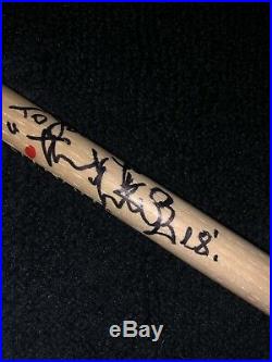 Charlie Watts Hand Signed Vic Firth Drumstick The Rolling Stones Rare