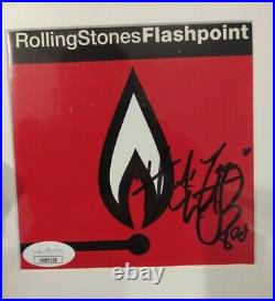 Charlie Watts ROLLING STONES Signed Autograph FLASHPOINT CD Framed JSA