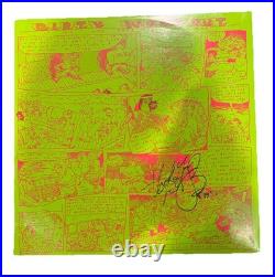 Charlie Watts Rolling Stones Autographed Dirty Work Vinyl Album Inner Sleeve