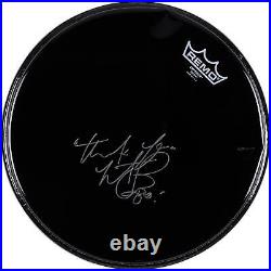 Charlie Watts Rolling Stones Autographed Drumhead BAS
