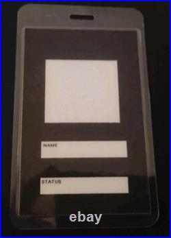 Charlie Watts Rolling Stones Drums Signed Autograph Urban Jungle 1990 Tour Pass