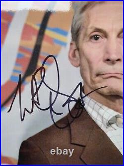 Charlie Watts Rolling Stones Signed Autographed 10 x 8 Glossy Colour Picture