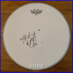 Charlie Watts Rolling Stones Signed Autographed 14 Remo Drumhead PSA Guaranteed