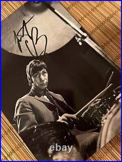 Charlie Watts Rolling Stones autographed photo signed coa