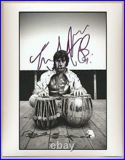 Charlie Watts Rolling Stones drummer REAL hand SIGNED Photo #1 COA Autographed