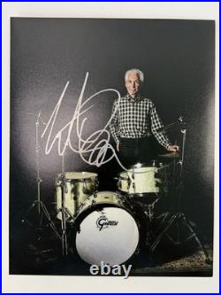 Charlie Watts Signed 8x10 Photo Rolling Stones Drummer Autograph In Person COA