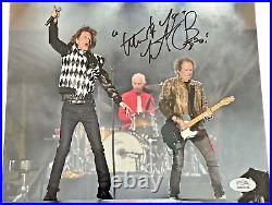 Charlie Watts Signed 8x10 Photo The Rolling Stones Autographed Psa/dna Deceased